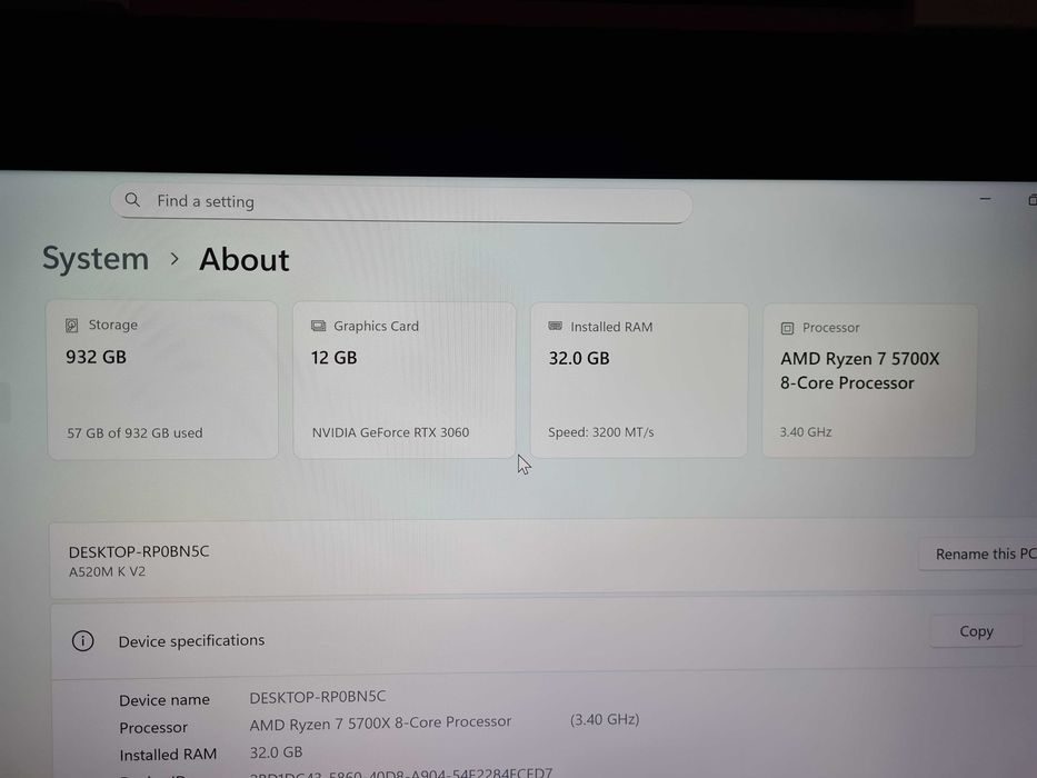 Calculator | PC Gaming cu Garantie | Ryzen 7 32gb ram rtx 3060 12GB