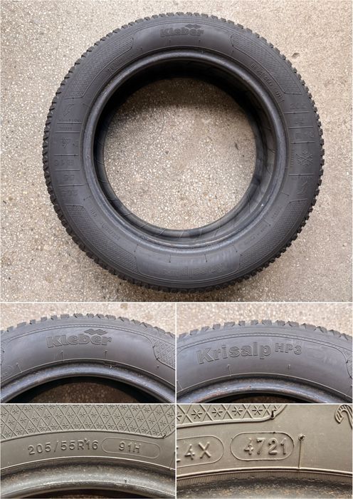Anvelope Iarna 205/55/16 Kleber Krisalp Hp3 DOT4721