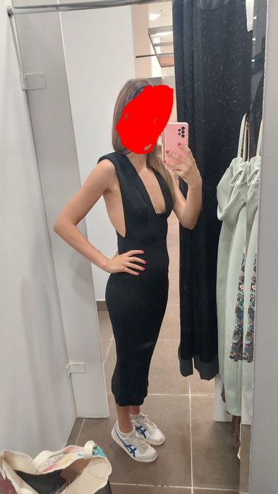 Черна рокля ASOS, S