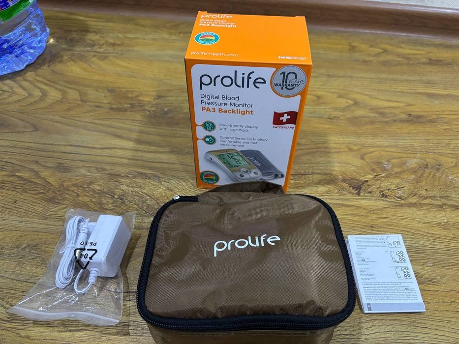 Elektron qon bosimi o'lchovchi apparat kafolati bilan