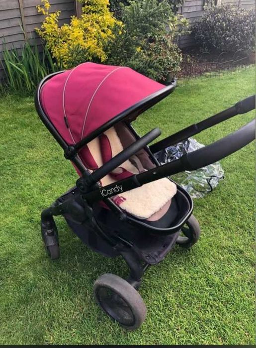 Бебешка количка 2 в 1 icandy peach