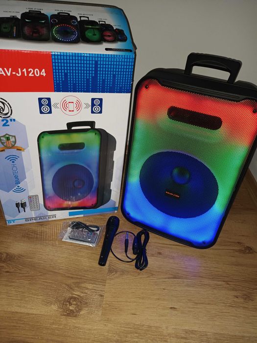 Boxa portabila bluetooth/usb BOXA 50 CM Boxa party cu microfon
