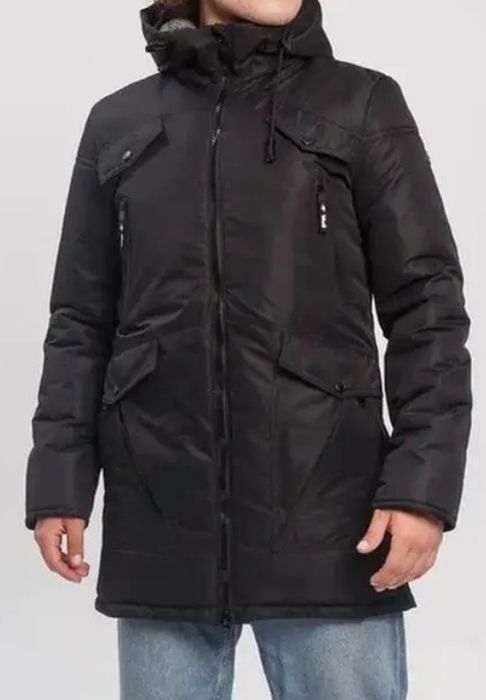 Куртка зимняя, с капюшоном