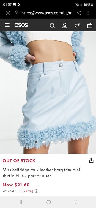 Fusta Miss Selfridge