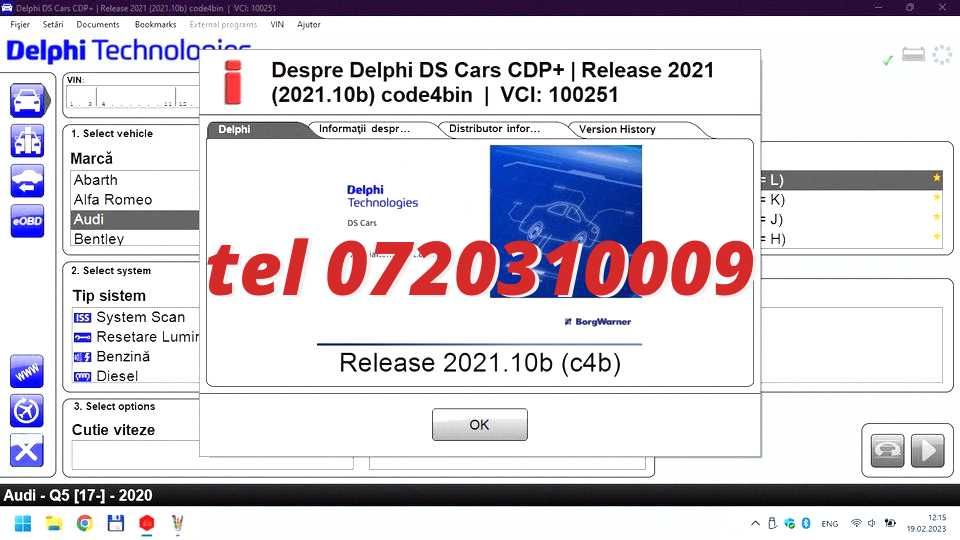 Instalare Autocom  Delphi 202111