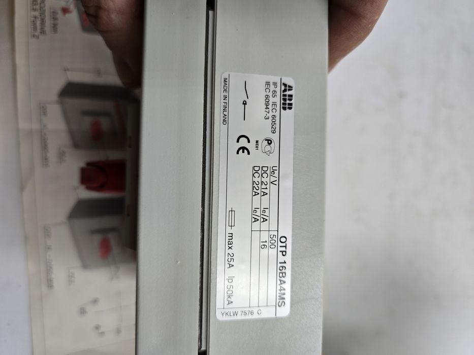 Întrerupător industrial