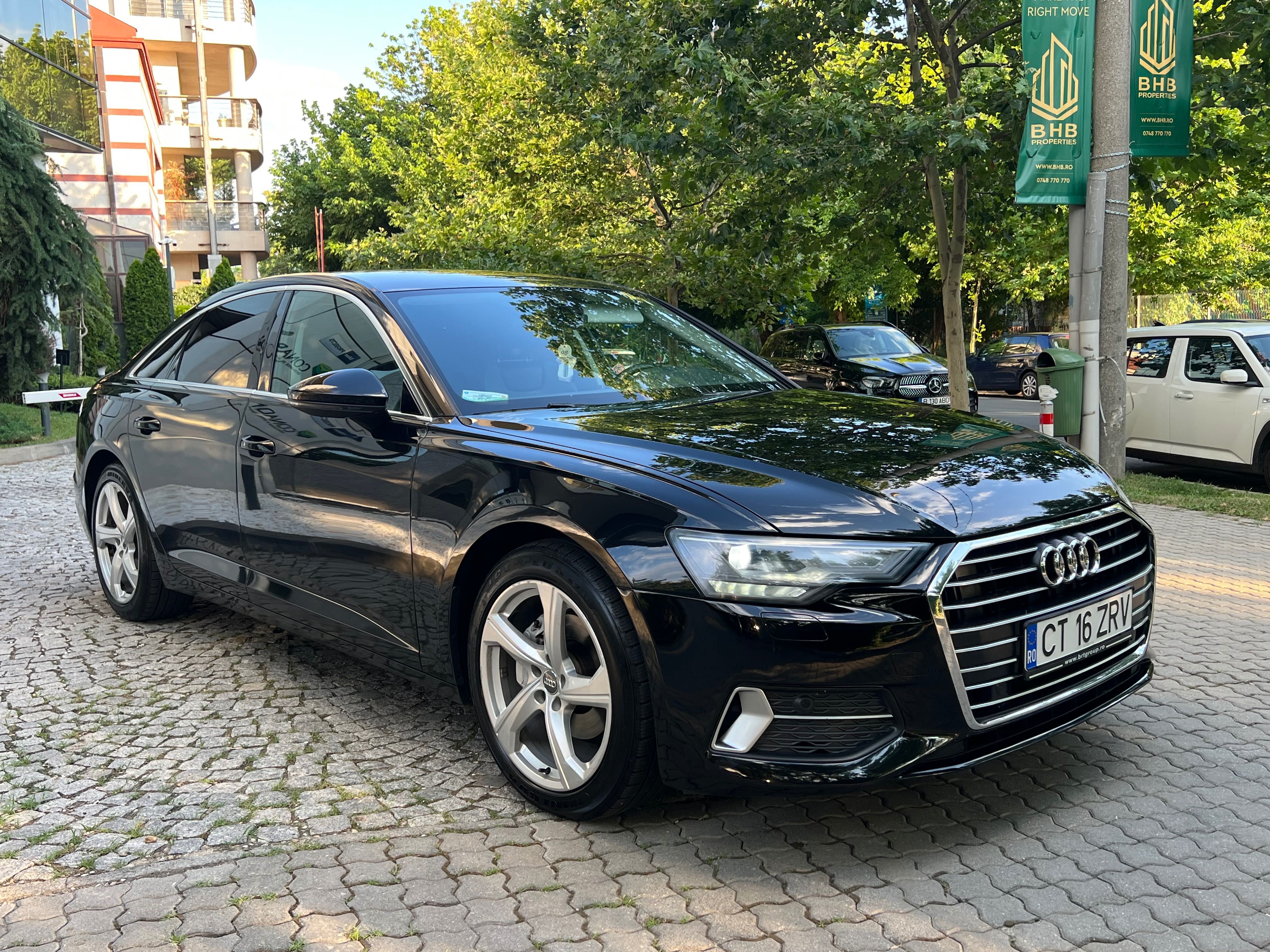 Audi a6 40tdi mild hybrid 2019 led camera carplay lane assist