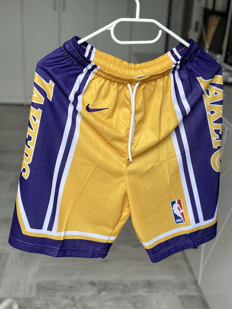 Pantaloni Lakers Nike baschet sort