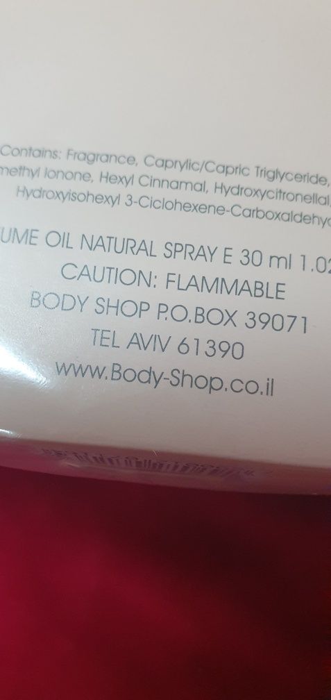 Parfum Body shop