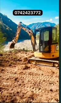 Inchiriez Buldoexcavator,Miniexcavator Bocat