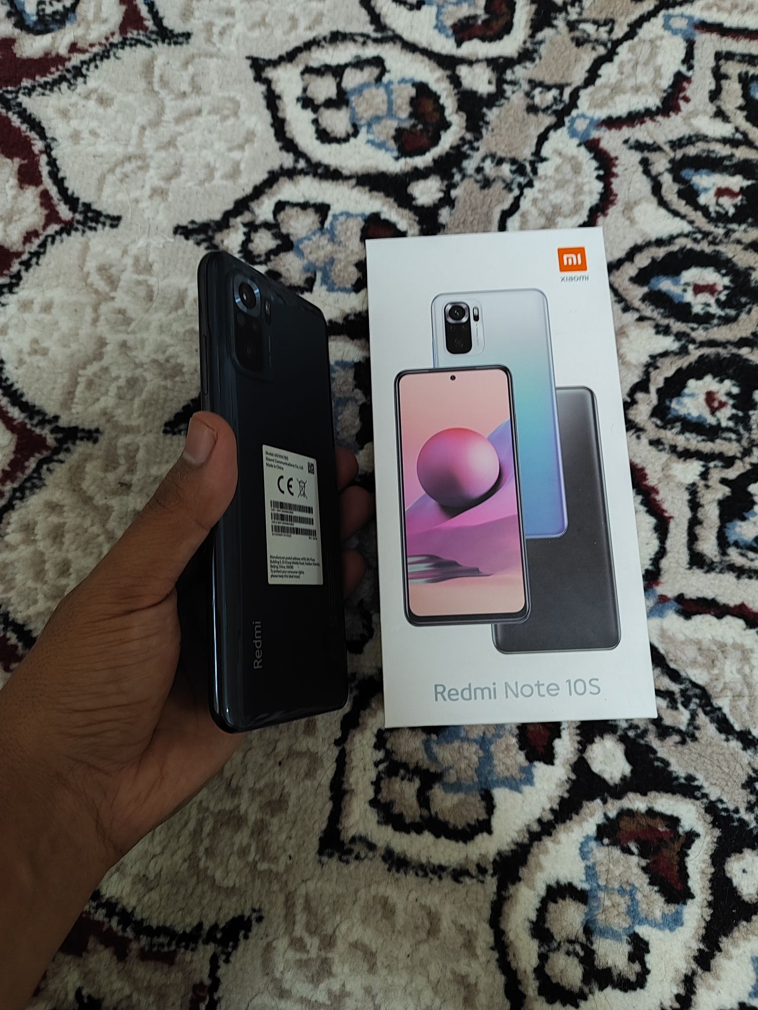 Redmi Note 10S sotiladi!

6,43" AMOLED Full HD+ ekran
Kuch