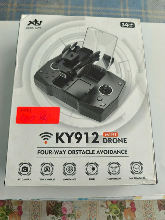 Mini drona pliabila cu camera 4k