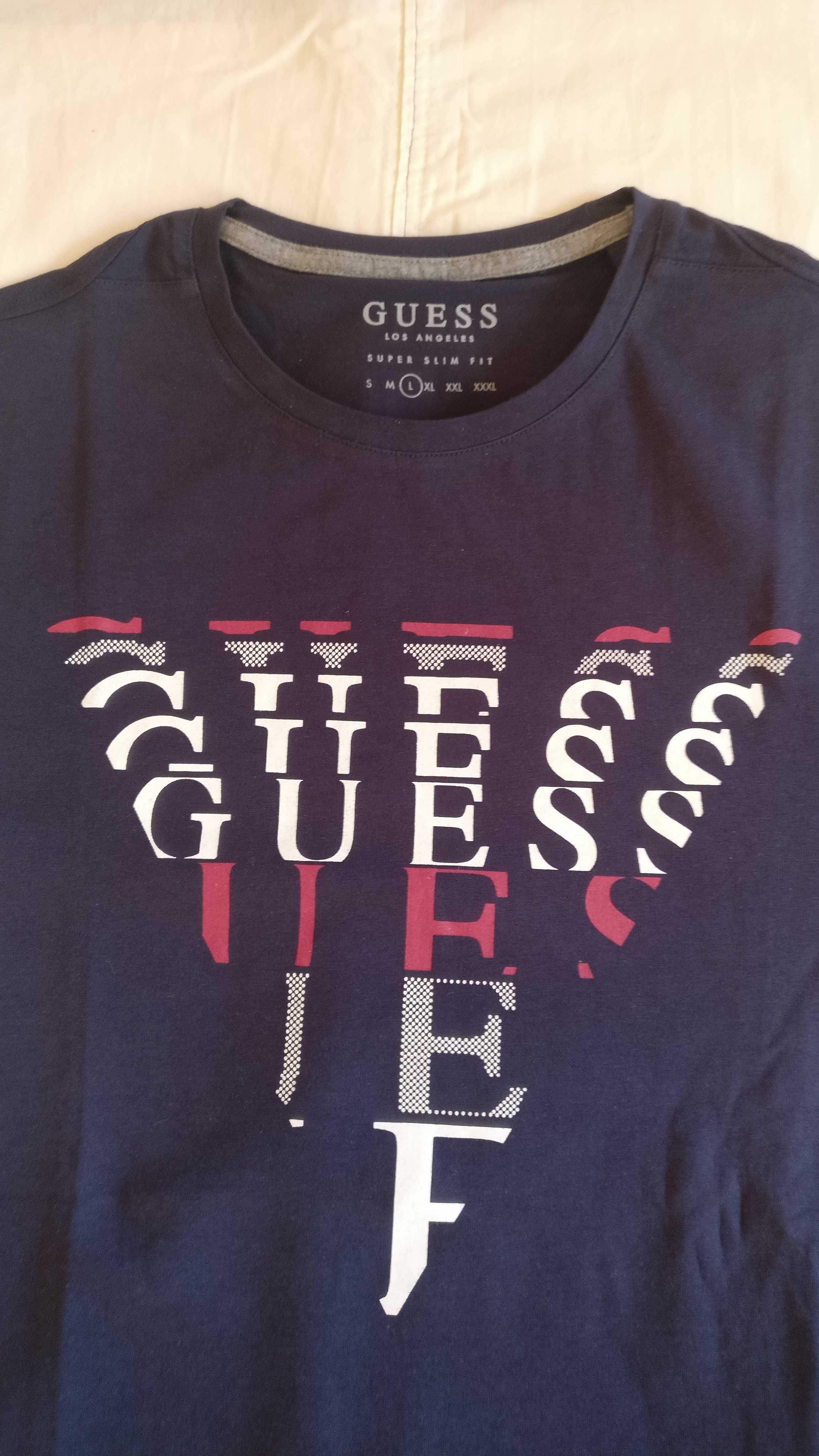 Тениска GUESS с дълъг ръкав