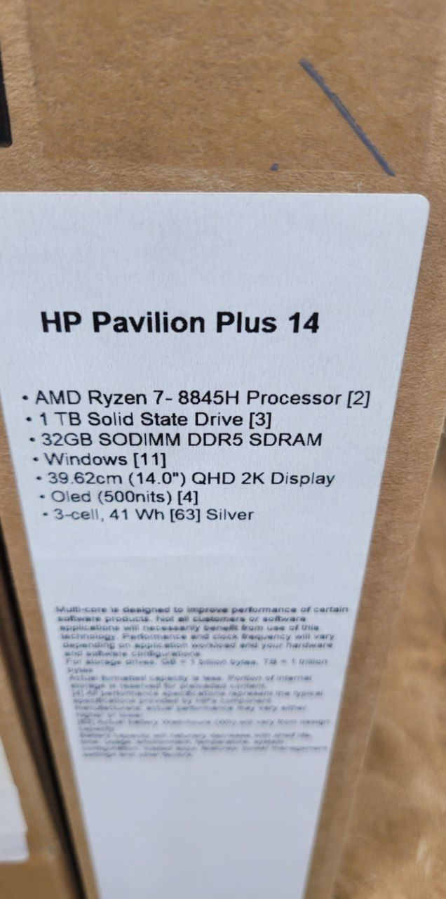 Hp Pavilion plus 14.0" QHD 2K OLED