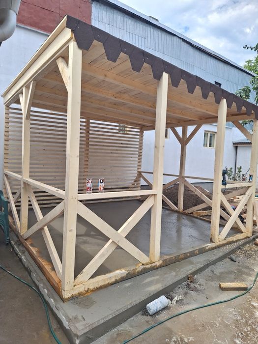 Foișor și terase mobilier și gradina