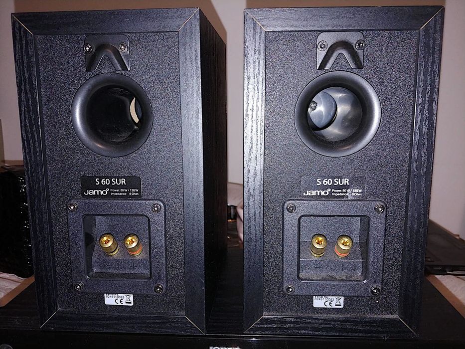 Jamo S60 sur + S60 central boxe JBL Harman Bose Yamaha Sony