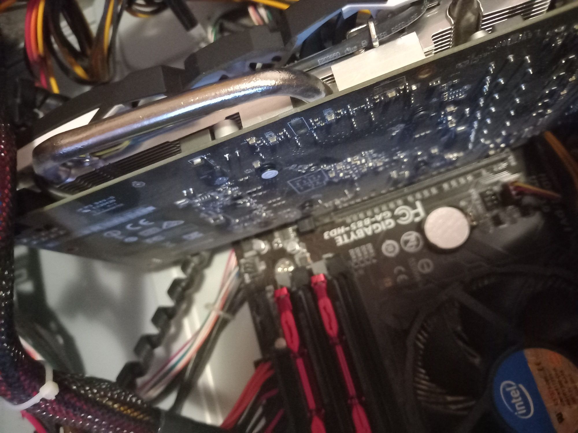 GPU placa video AMD rx 570 armor 8gb vram GDDR5