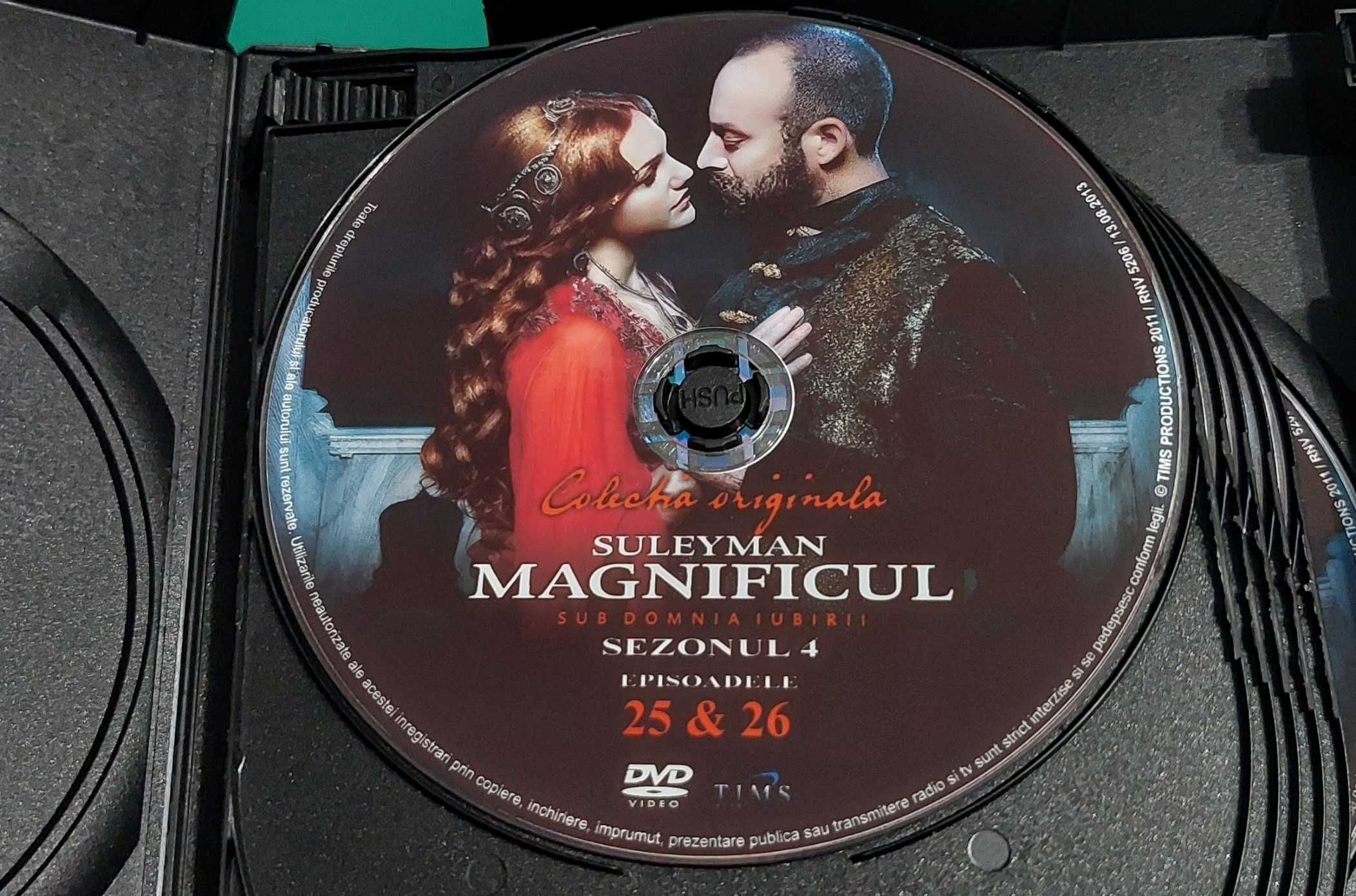 Suleyman Magnificul - Sezonul 4 - 23 DVD subtitrate limba romana
