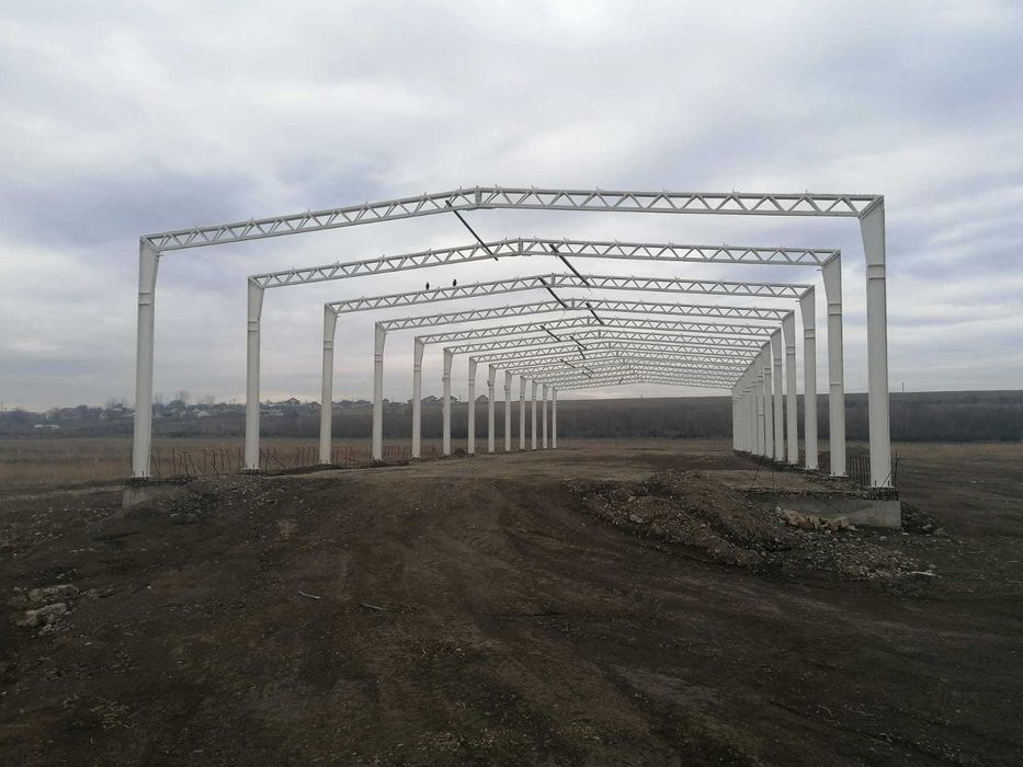 Hale Containere si Structuri metalice la comanda, transport + montaj