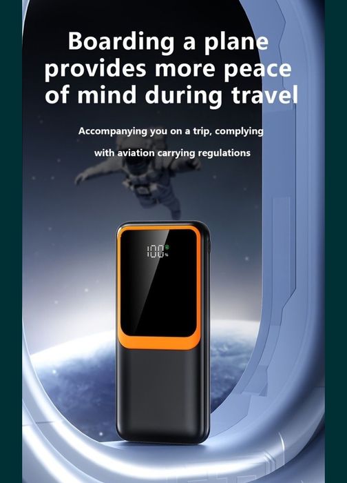 Power Bank - Fast Charger TipC și USB 20.000mAh