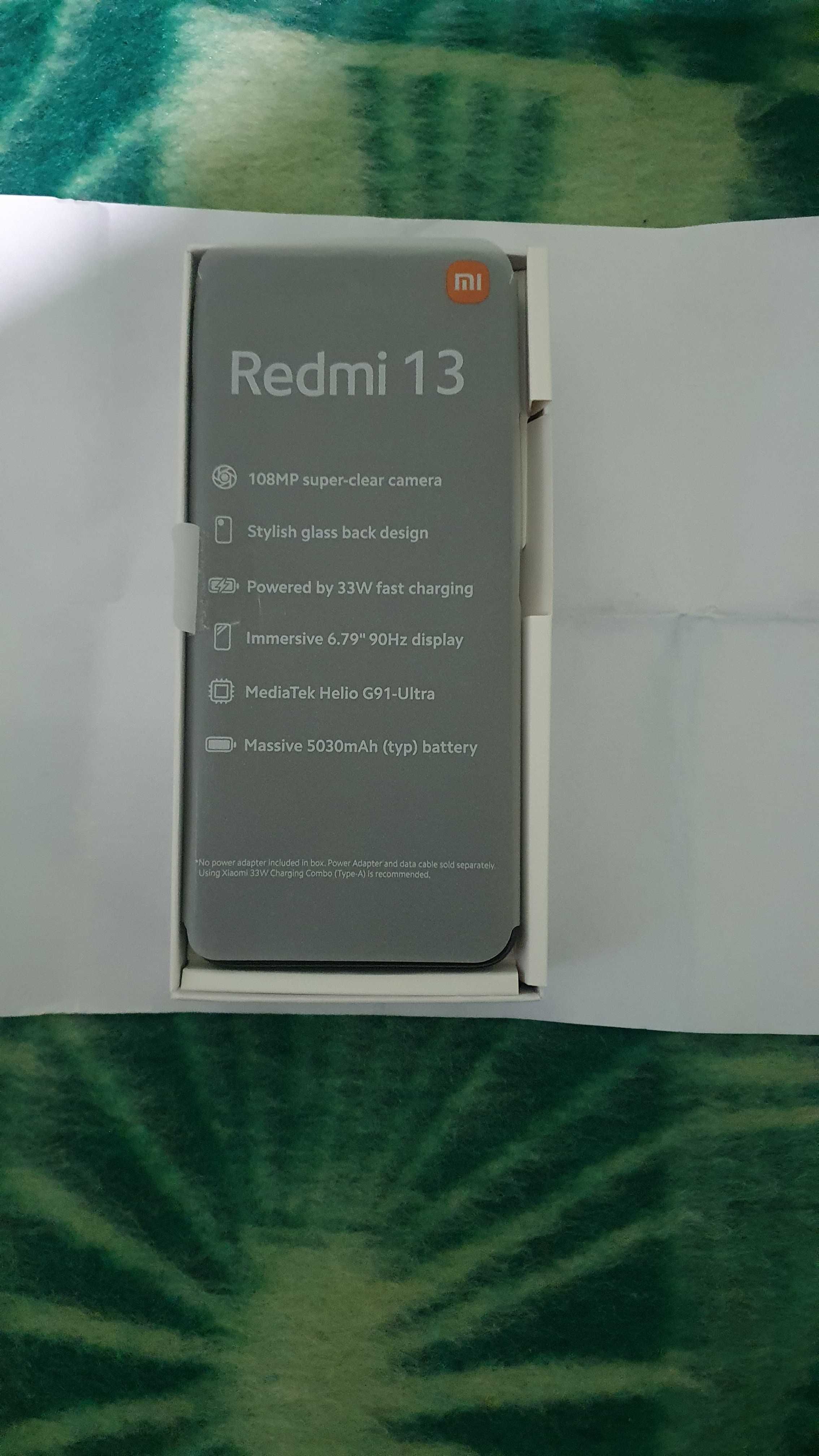 Redmi Note 13, 6GB RAM, 128GB, (Midnight Black)