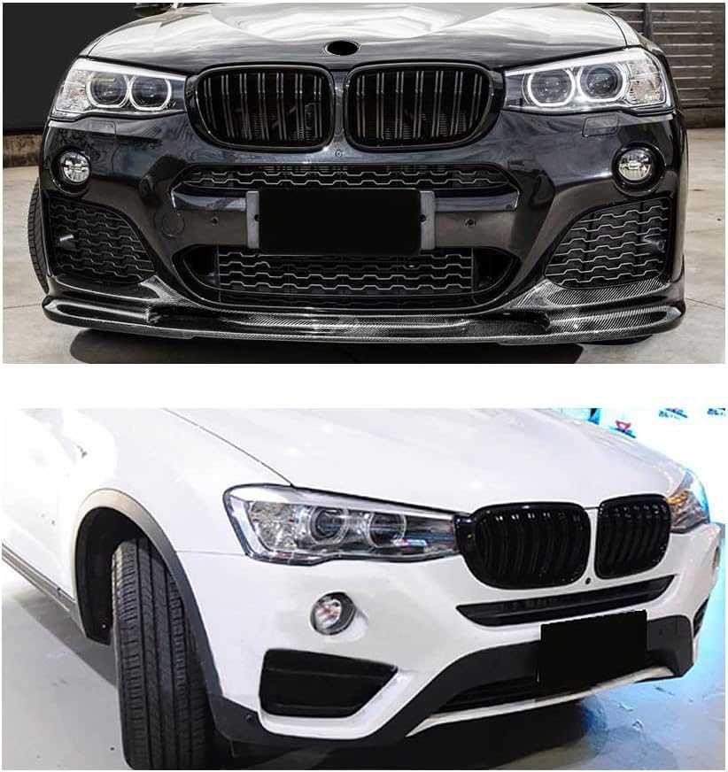 Бъбреци двойни БМВ BMW X3 X4 F25 F26 черен гланц