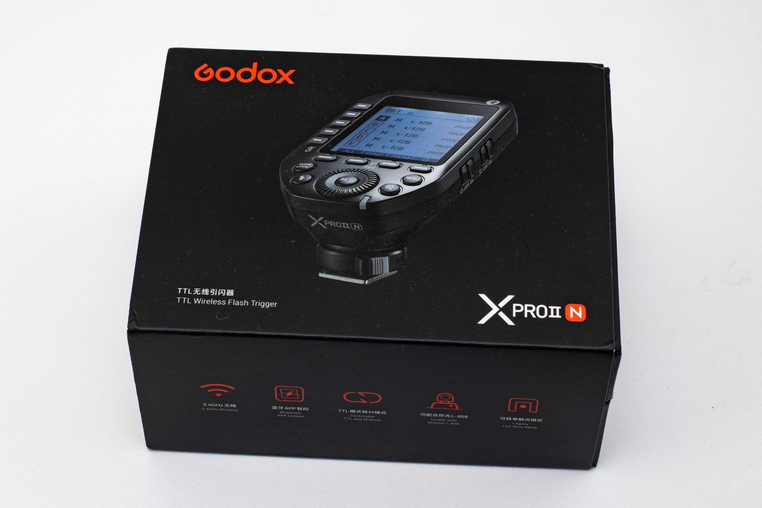 TTL Радиосинхронизатор Godox Xpro II N предавател за Nikon