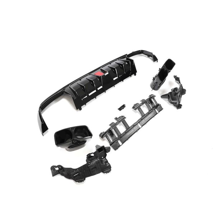 AMG 63 Дифузьор Задна Броня Mercedes C W205 Мерцедес Ц В205 АМГ