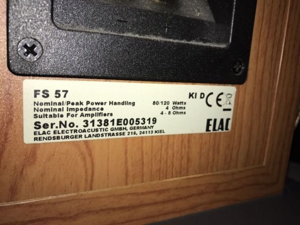 Sistem Boxe Hi-Fi ELAC FS 57.2 Florstanding speaker