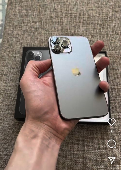 iPhone 13 pro 256 GB в идеальном состоянии, фейс/трютон работает