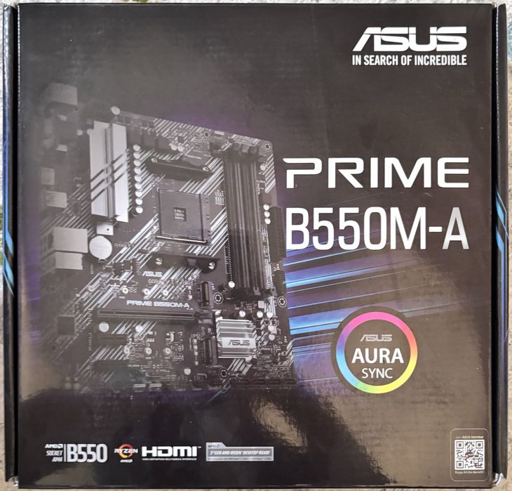 Материнская плата ASUS PRIME B550m-a