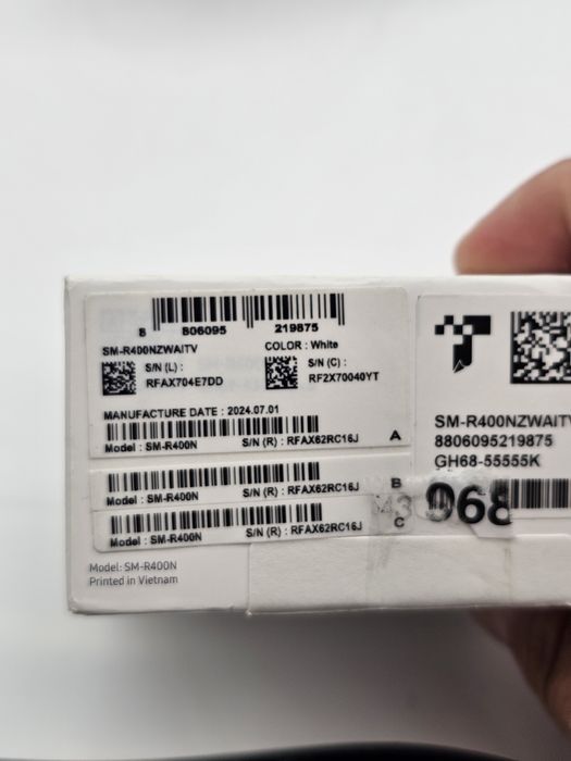 Casti bluetooth Samsung Galaxy Buds FE, White