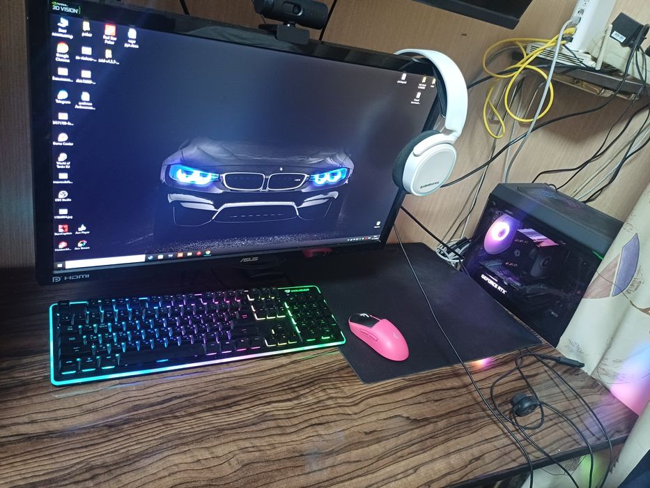 Продам игровой ПК с комплектом девайсов — всё вместе.