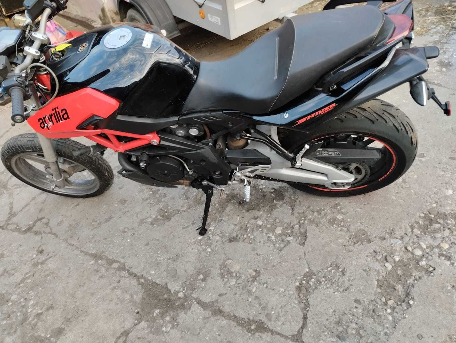 Aprilia shiver 750 ABS 2014 accidentat