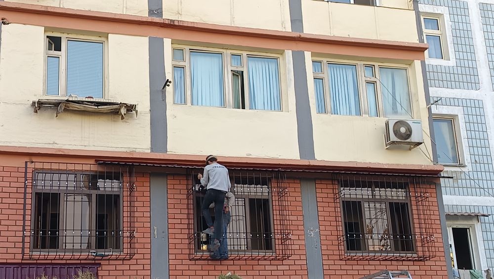 Панжара ойналарга. Решетки на окна