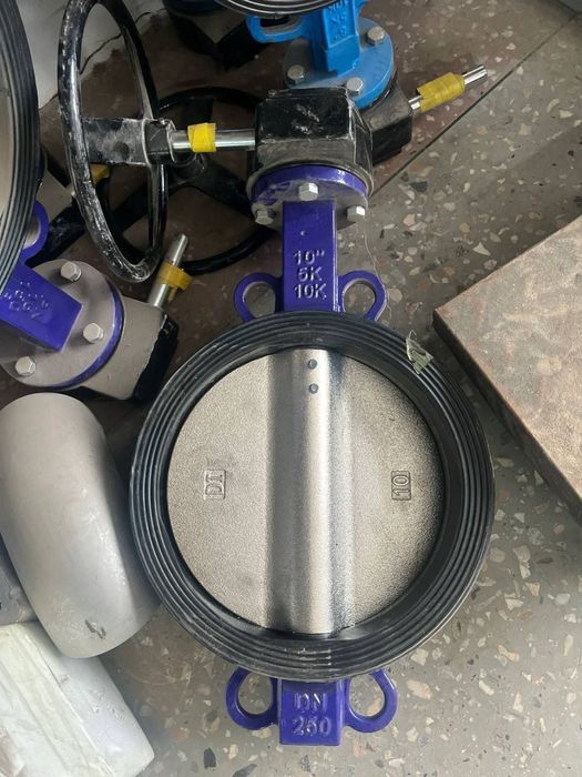 Затвор дисковый в Узбекистане.  Клапан . DN 50 , 100, 150, 250. 300