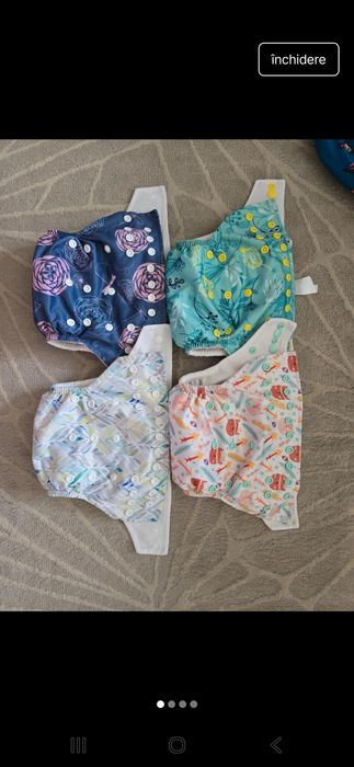 Scutece reutilizabile unisex