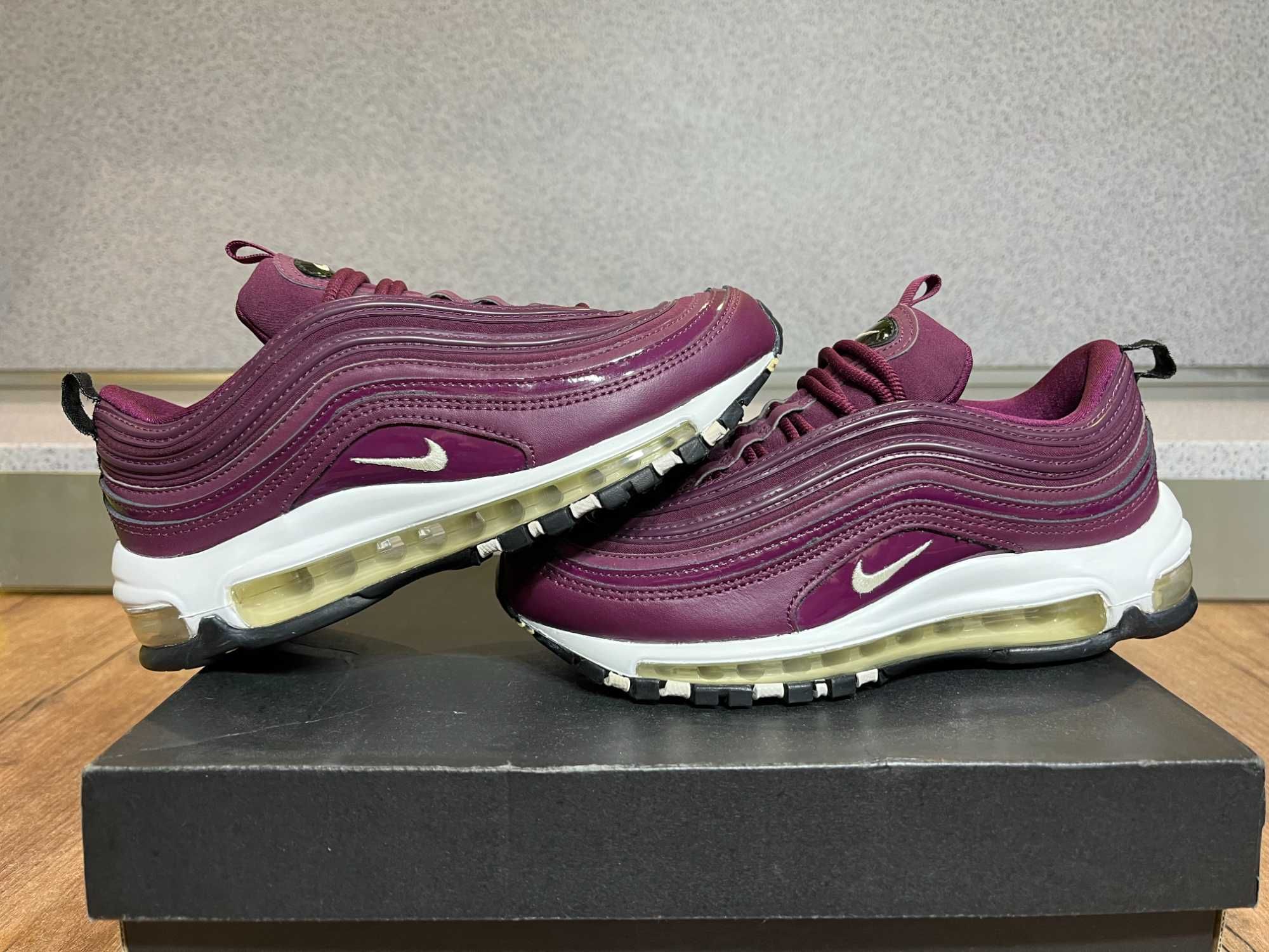 ОРИГИНАЛНИ *** Nike Air Max 97 Premium / Bordeaux / Muslin