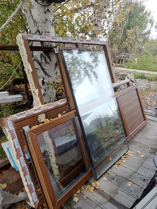 Продам пластиковые окна и двери