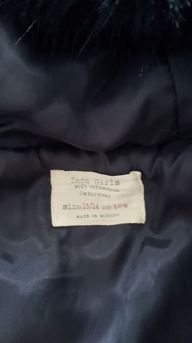 Palton bleumarin ZARA