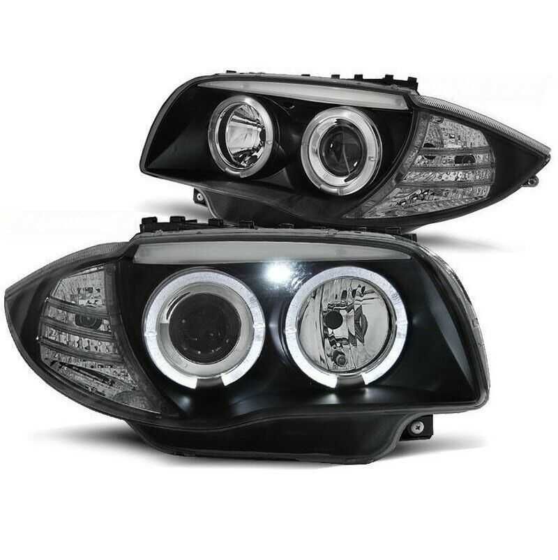 Faruri Angel Eyes LED BMW SERIA 1 E87 E88 ȘI E81 E82