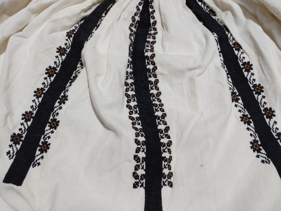 Cămașă in  veche   populara olteneasca veche din in