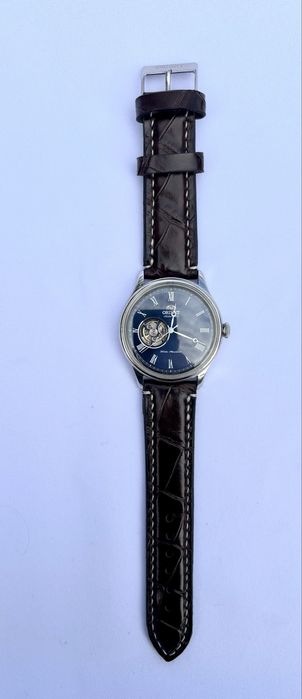 Curea Ceas din Piele Naturala Lucrata Manual