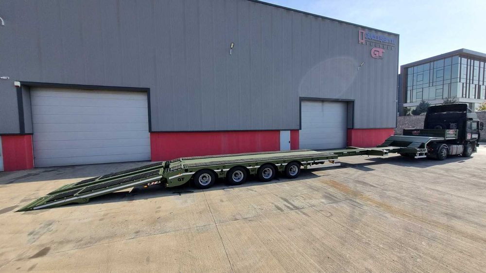 Semiremorca Trailer 4 Axe Extensibil 70 Tone NOU