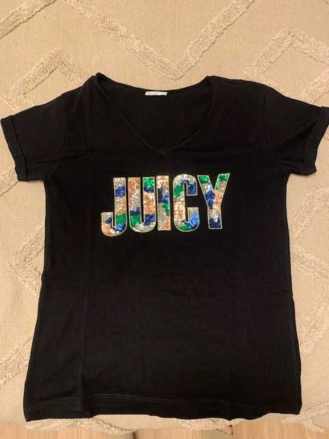 Tricou negru JUICY