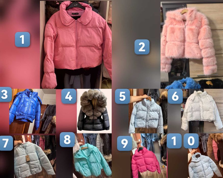 Дамски зимни якета и палто