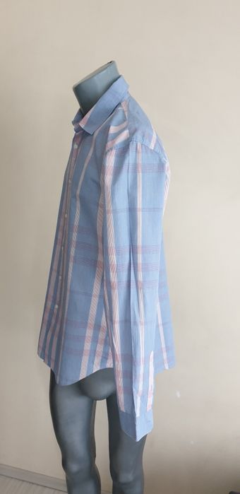 Burberry Cotton / Silk  Mens Size 50/ L  НОВО! ОРИГИНАЛ! Мъжка Риза!