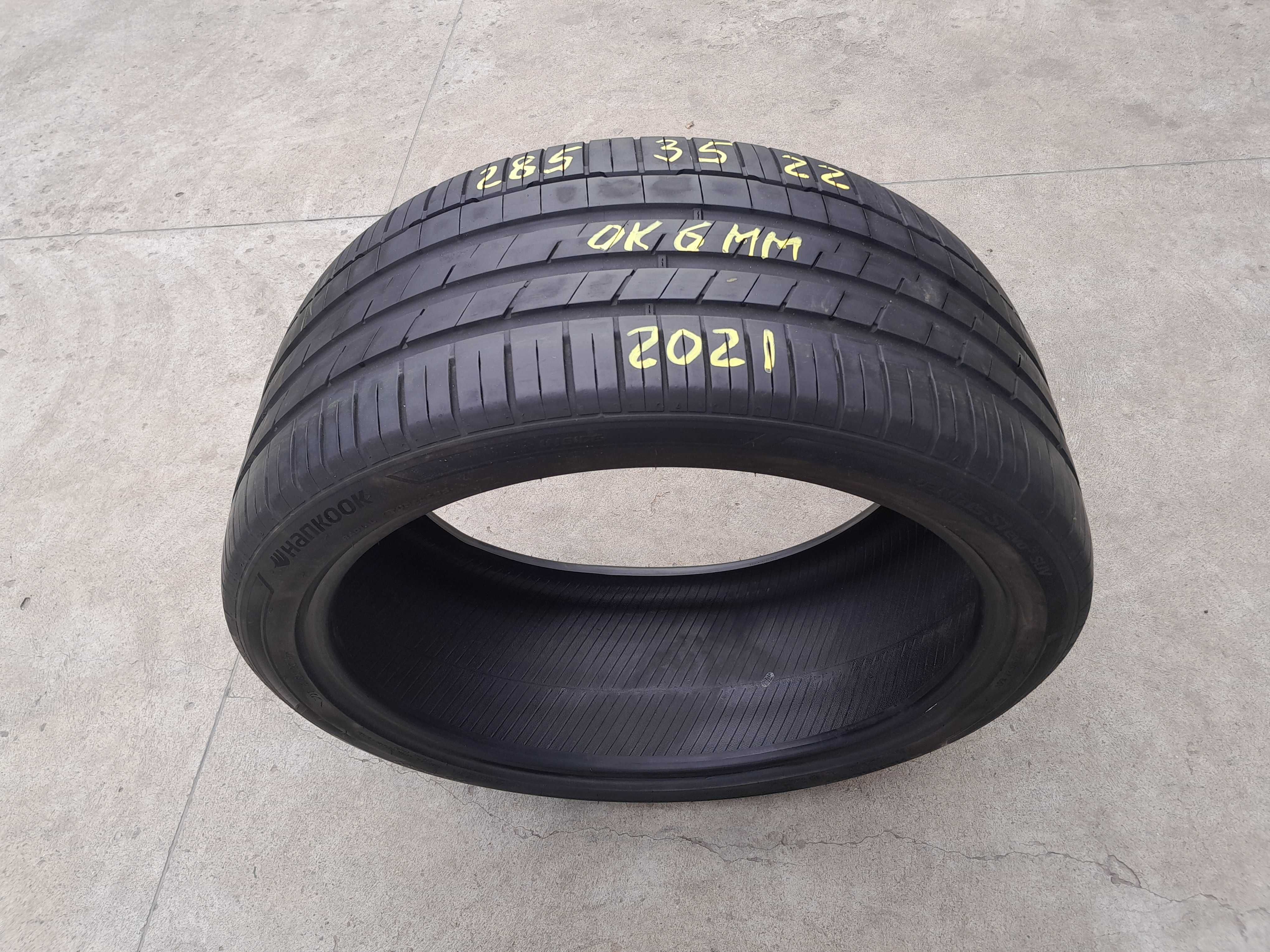 O anvelopa vara 285 35 22 hankook ventus S1 Evo3 cu 6 mm 2021