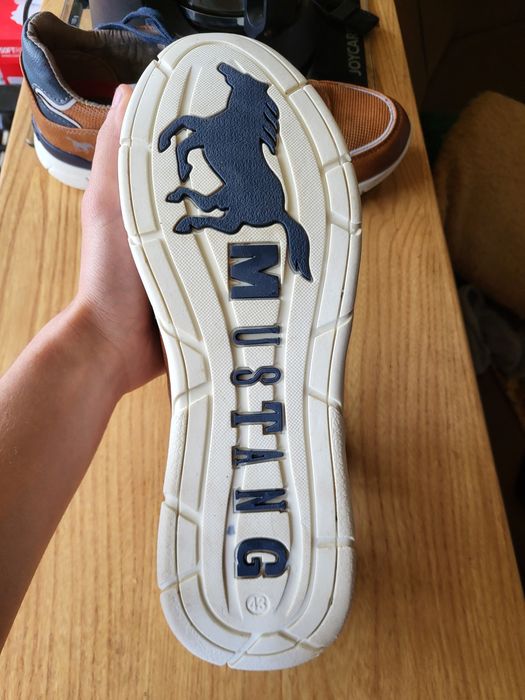 Обувки MUSTANG, размер-43, кафяви