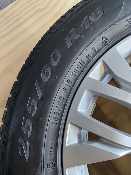 Jante 255 60 R18 M+S Originale 5X112 VW Touareg 3 Audi 4M Q7 Q8 E Tron